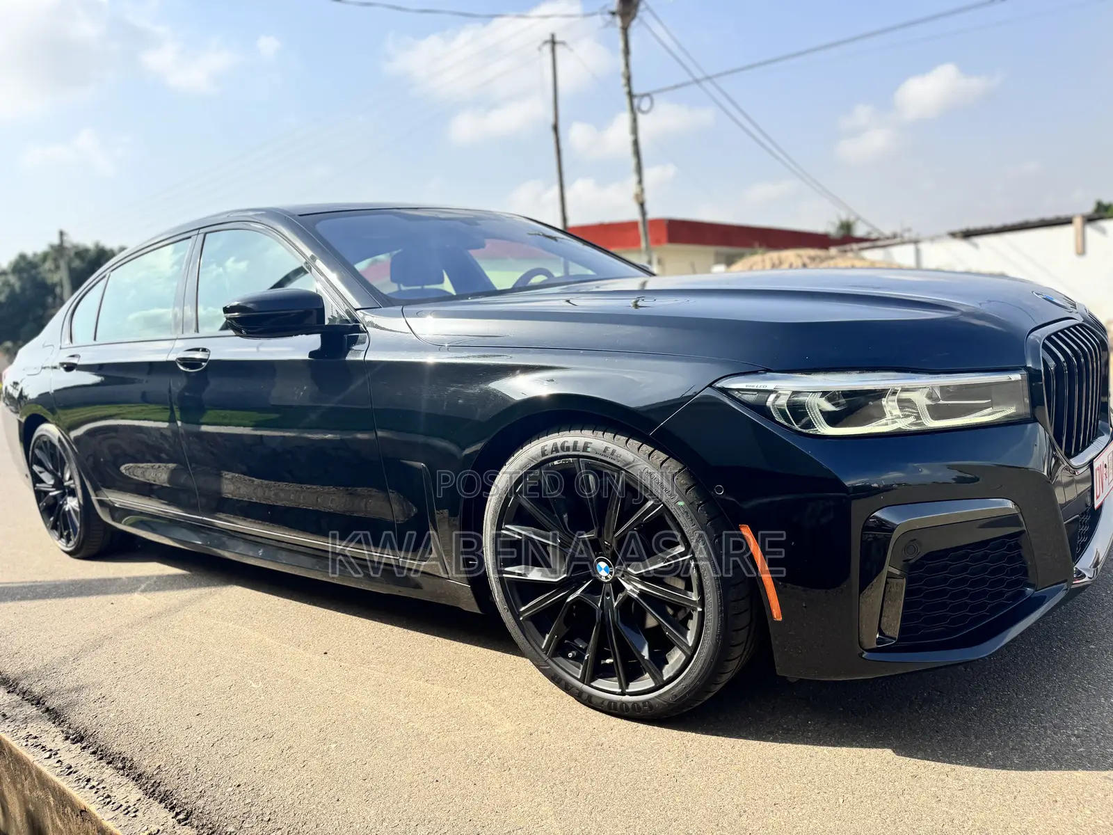 BMW 740 2021 Black