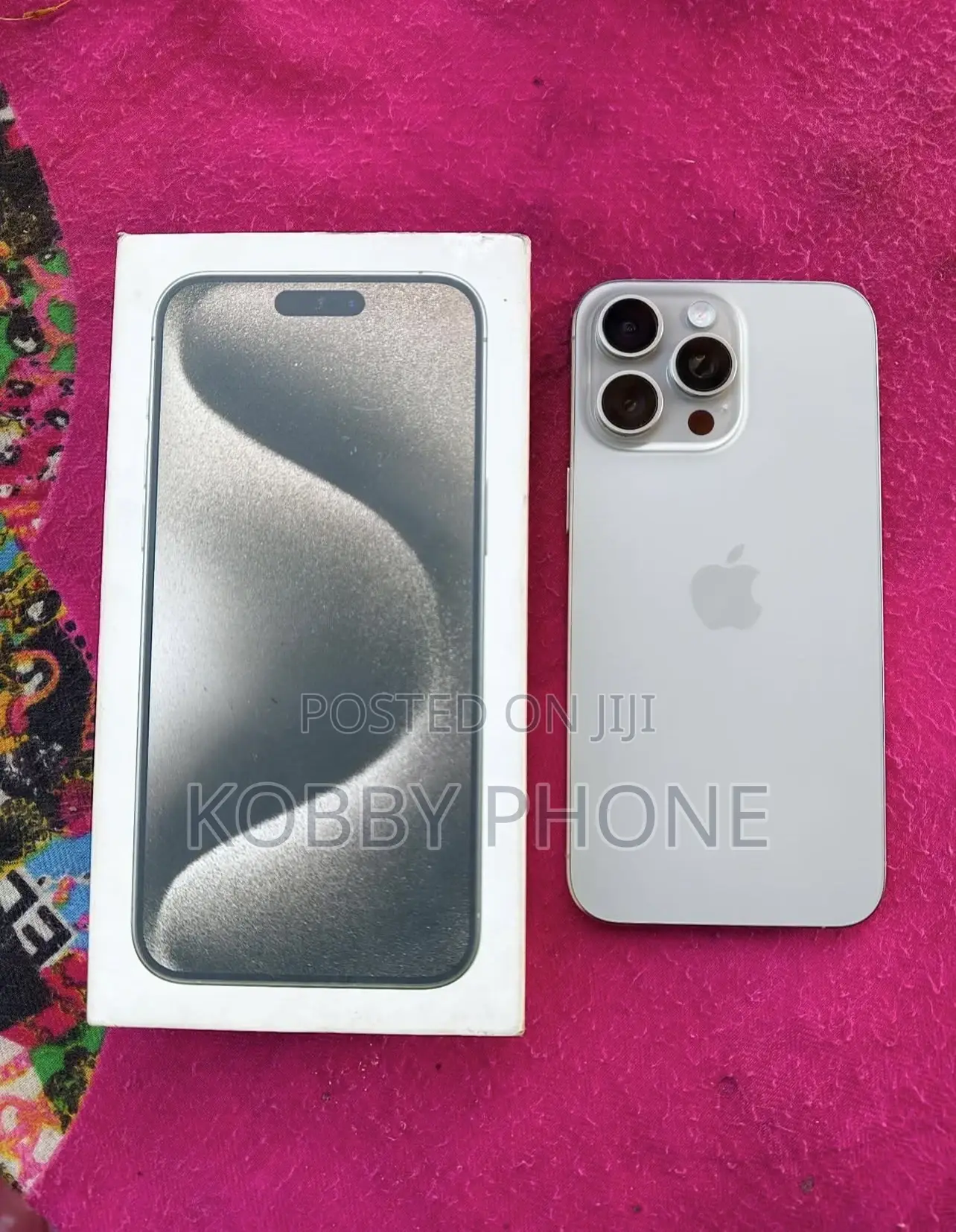 Apple iPhone 15 Pro Max 256 GB Silver