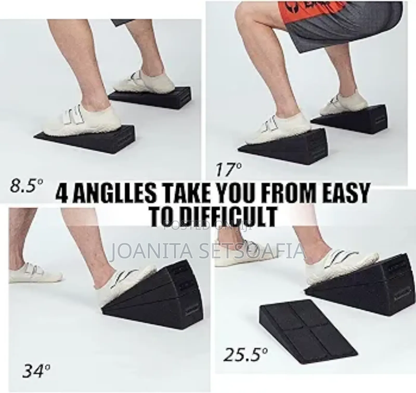 Squat Wedge Block ( 3 Pieces Adjustable)