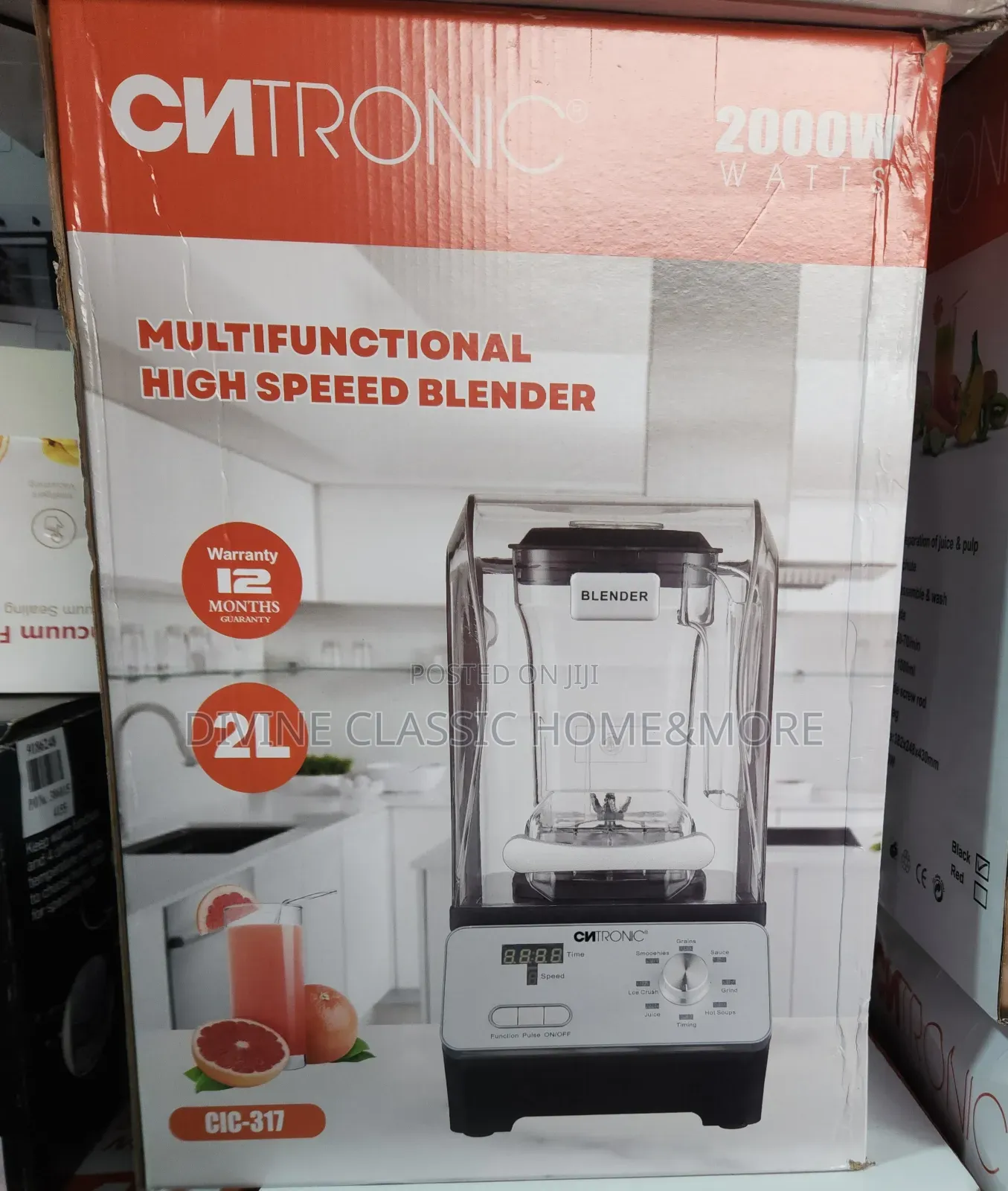 2lit Cntronic Noise Proof High Power Blender