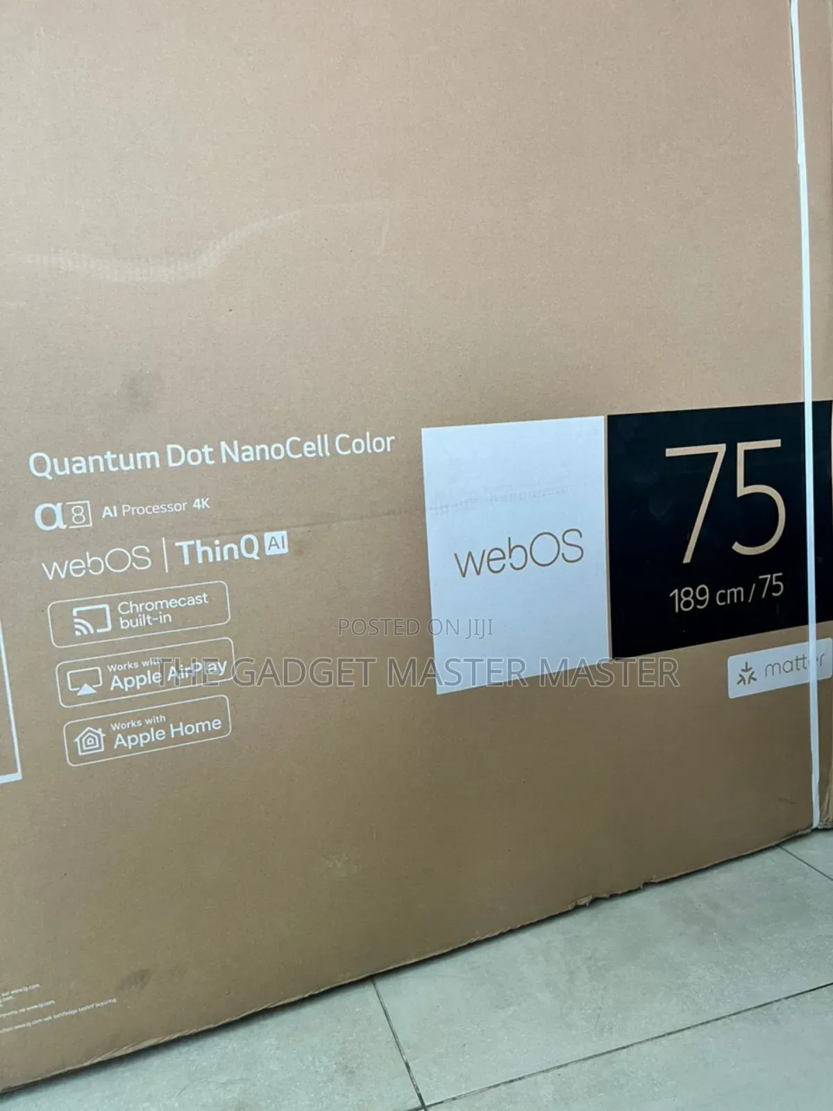 Lg Qned86 75" Smart Ai Tv