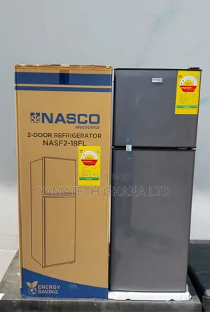 Energy Saving Two Stars Nasco 158 Litre Refrigerator With Top Freezer