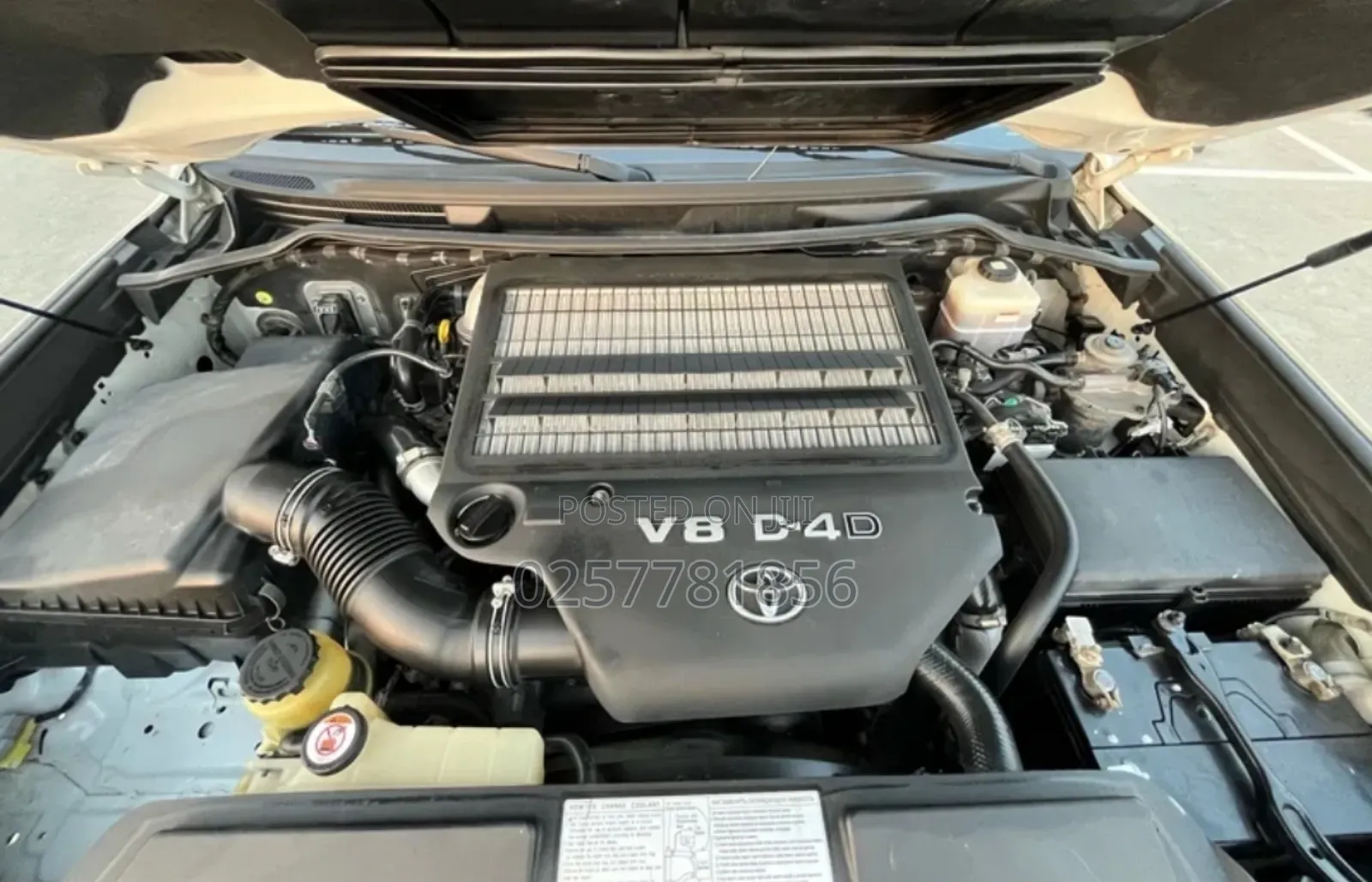 Toyota Land Cruiser 4.5 V8 TD 2019 White