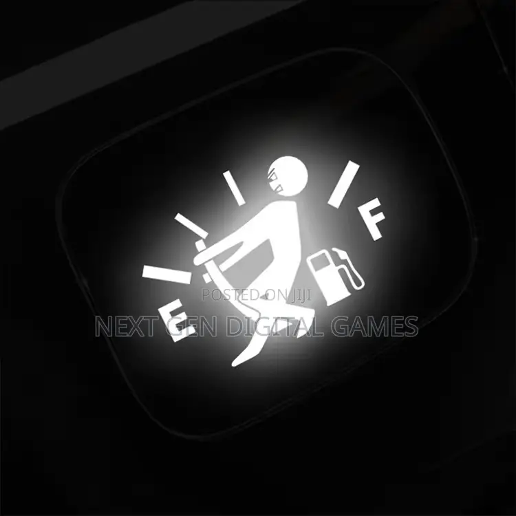 Car Fuel Funny Sticker