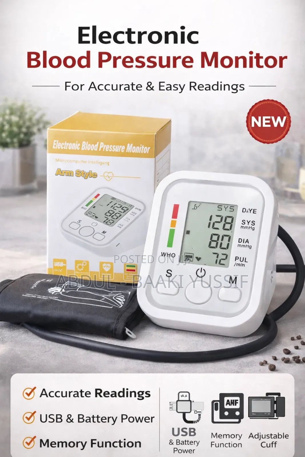 Blood Pressure Monitor