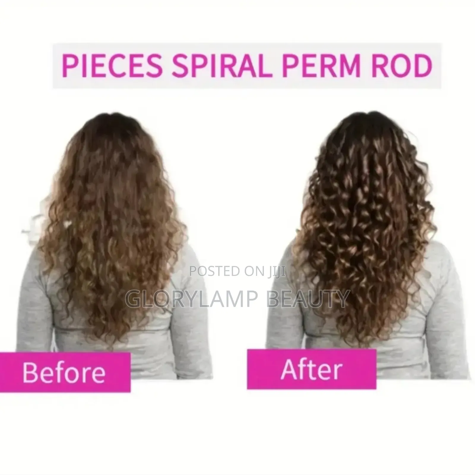 Spiral Hair Perm Rods – Easy Curl Styling Rollers 12pcs Mixed Colors