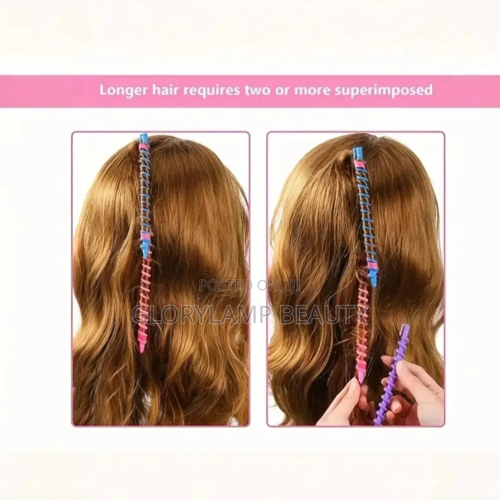 Spiral Hair Perm Rods – Easy Curl Styling Rollers 12pcs Mixed Colors