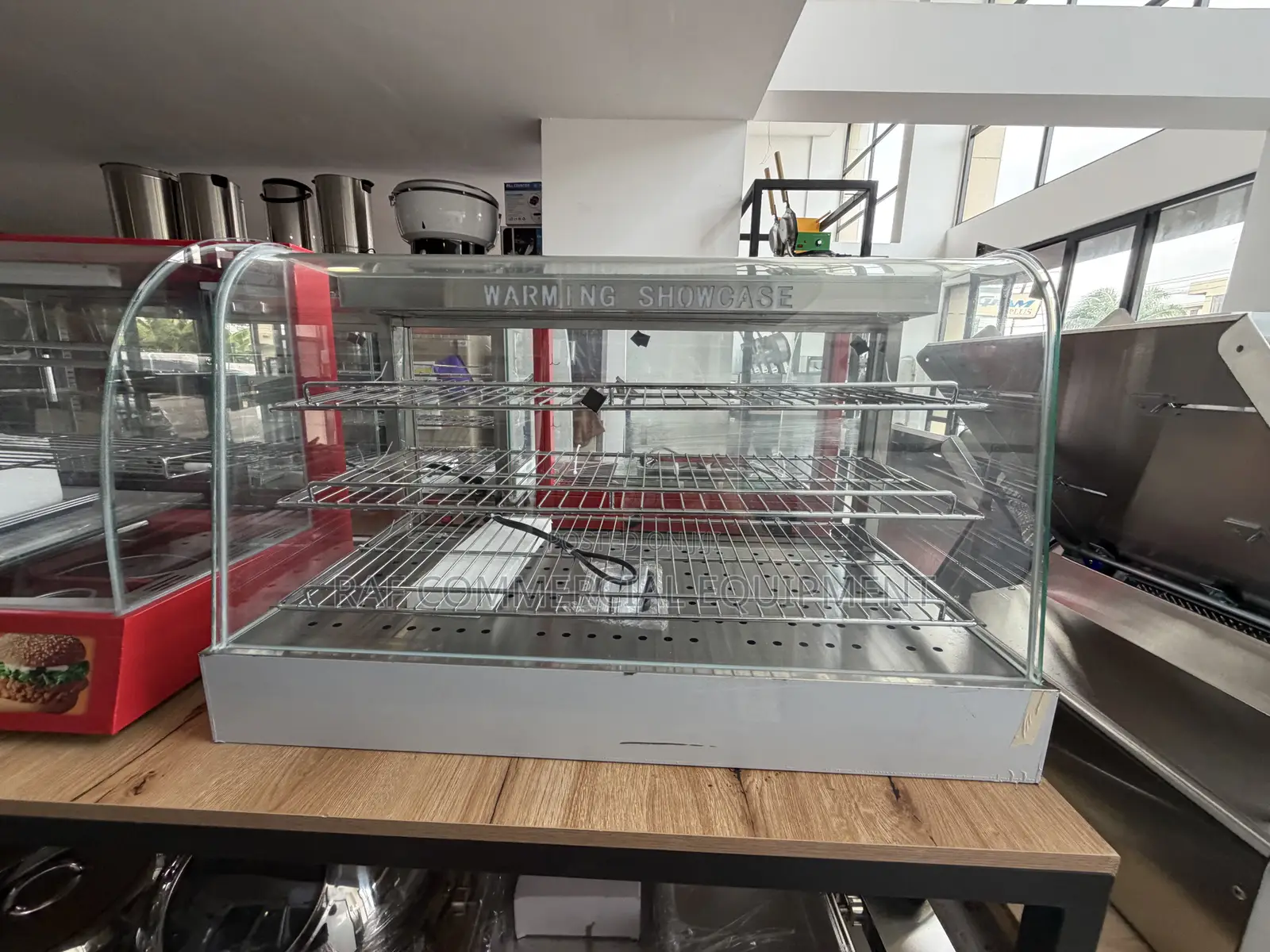 Commercial 90cm Pastries Food Warmer Stainless Steel