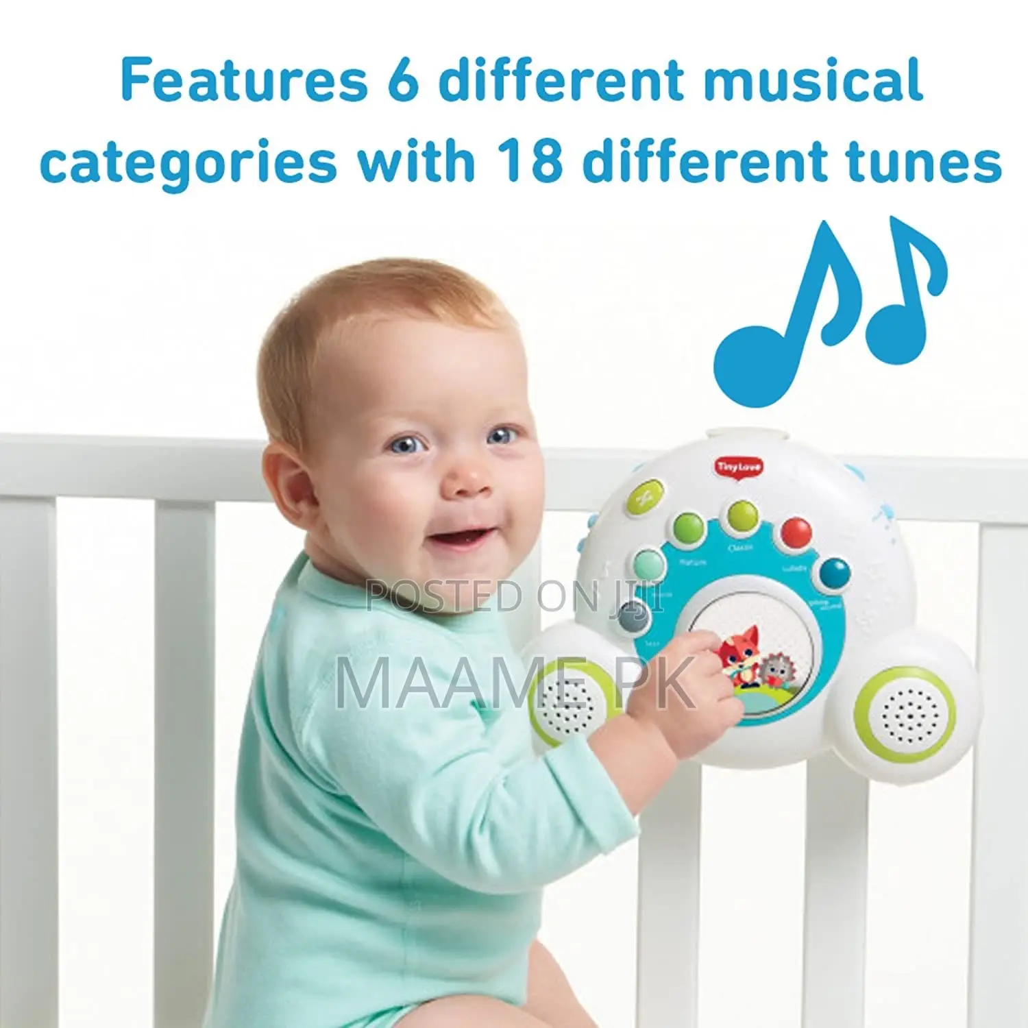 Tiny Love Meadow Days Soothe 'n Groove Baby Mobile