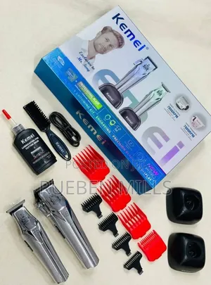 Hairdressing Set for Hair Salon 2 in 1 Barbering Shaving Skin Machine