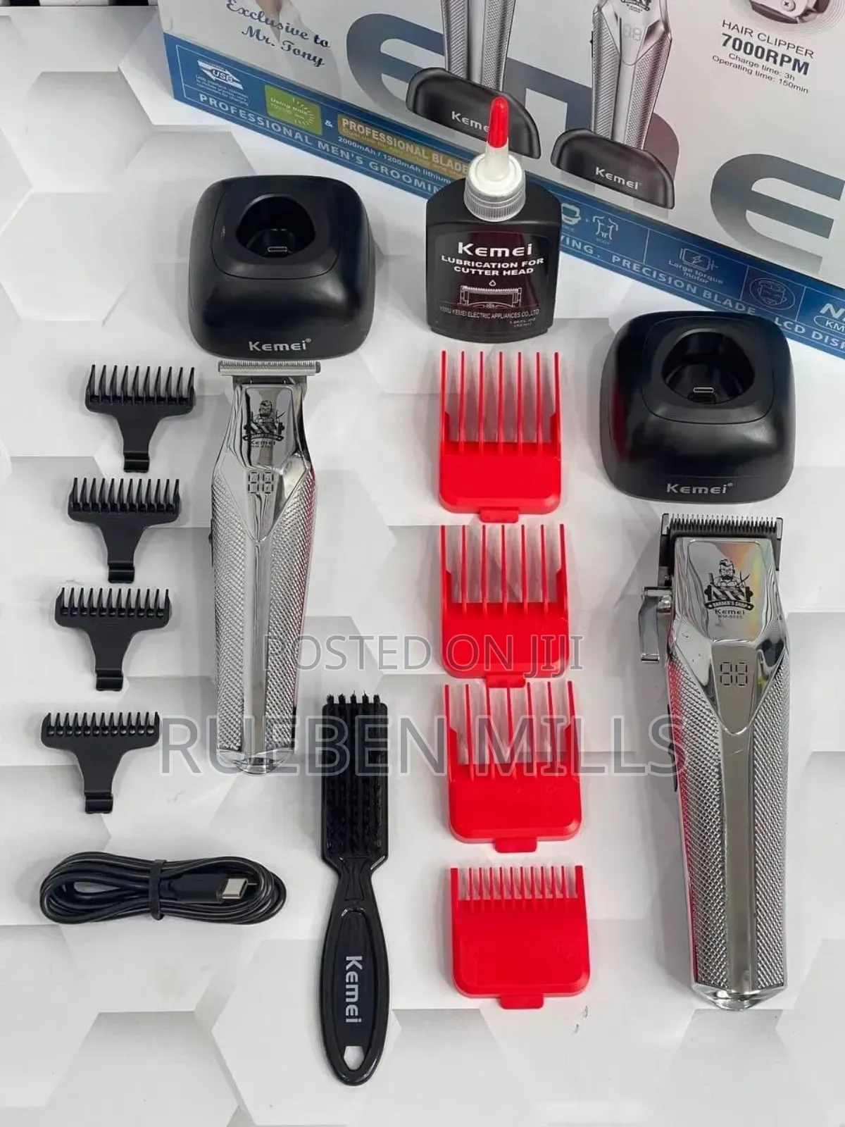 Buy Online at Best Price Kemei Km-8565 2 in 1 Barbering Machine