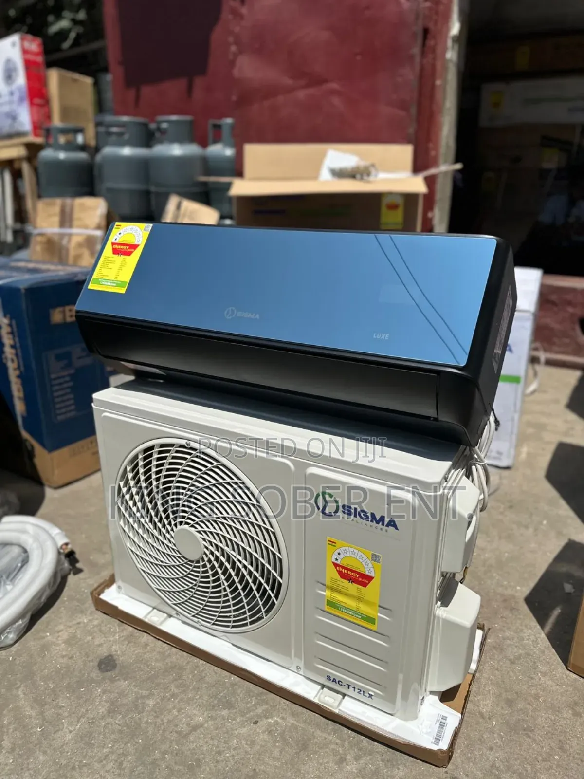 Sigma (Black Mirror) Air Conditioner 
1.5hp=3,100gh