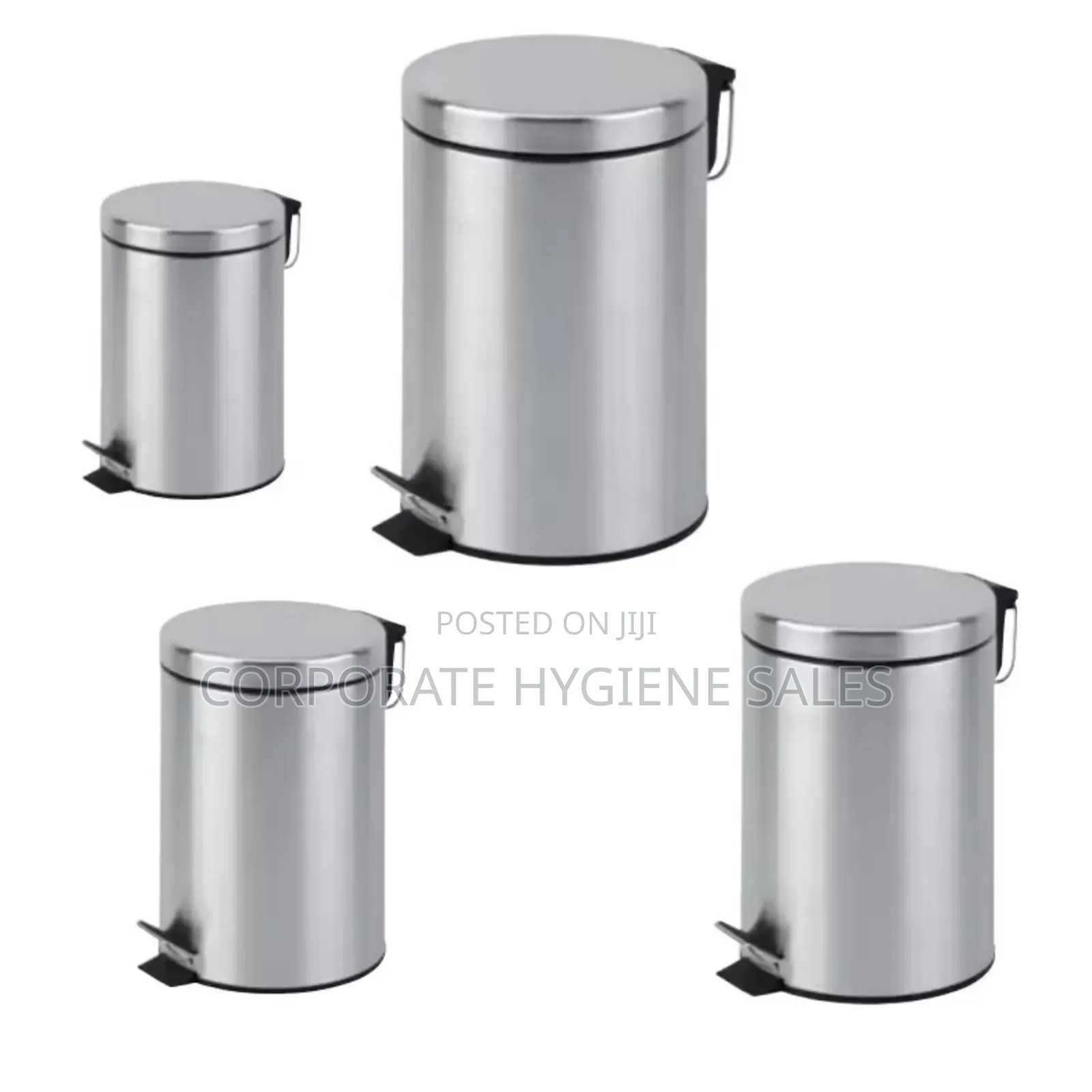 Stainless Steel Dustbin 20l