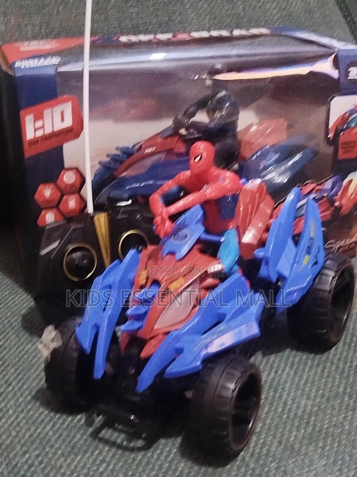 Off-Road Spiderman Remote Control Motor for Kids