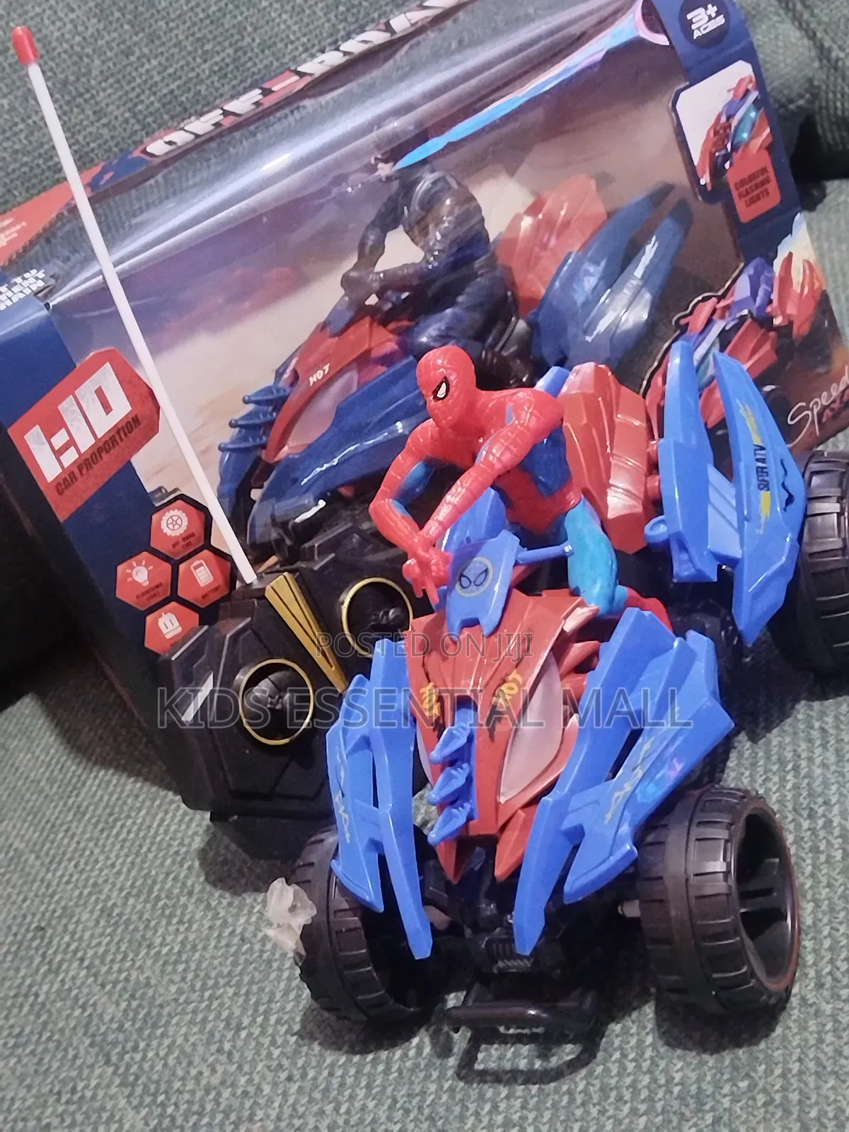 Off-Road Spiderman Remote Control Motor for Kids