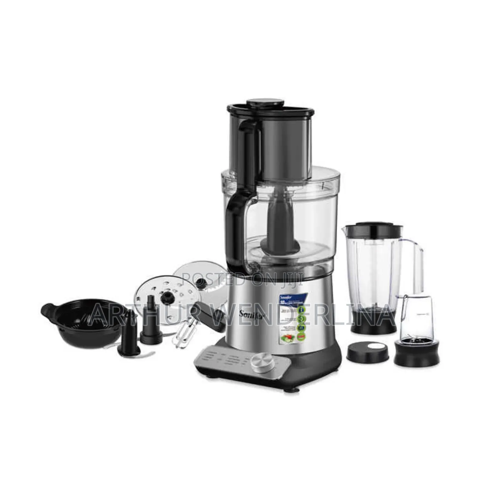 Sonifer 1300w 10-in-1 Food Processor