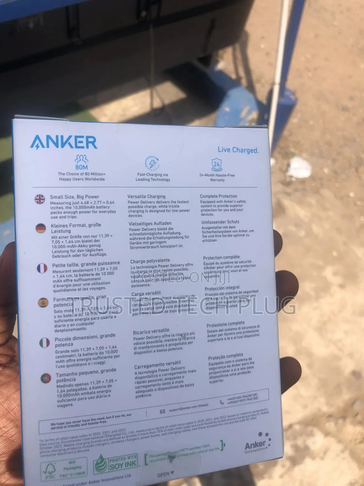 Promo Ooh Buy 2 for 500 Cedis Anker Power Bank 10,000 Mah