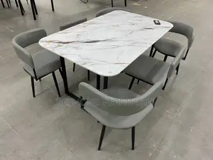 Dining Table With 6 Chairs Code-909