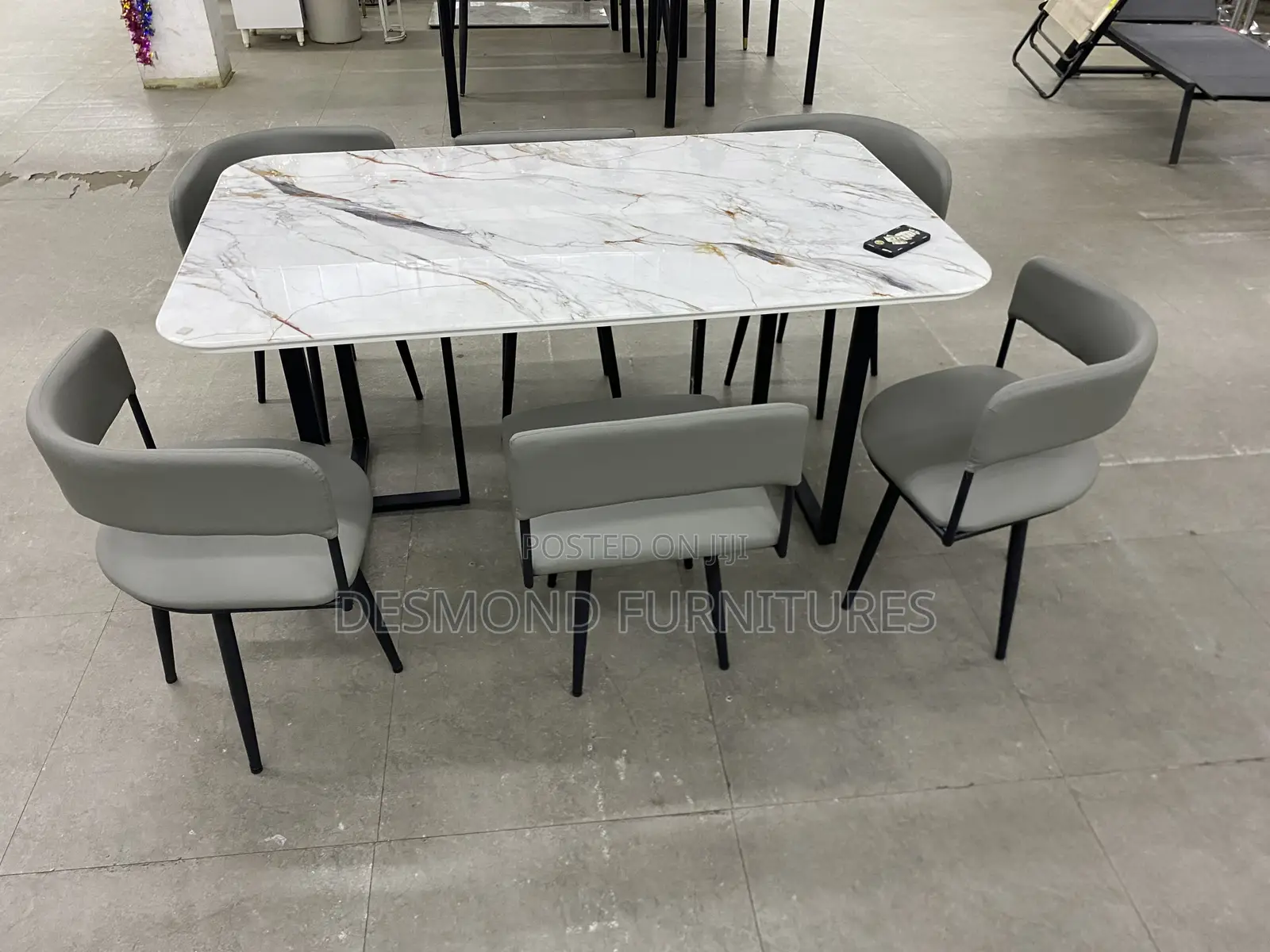 Dining Table With 6 Chairs Code-909