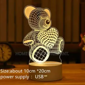 3d Night Light | Bedroom Lamp | Valentine Gift