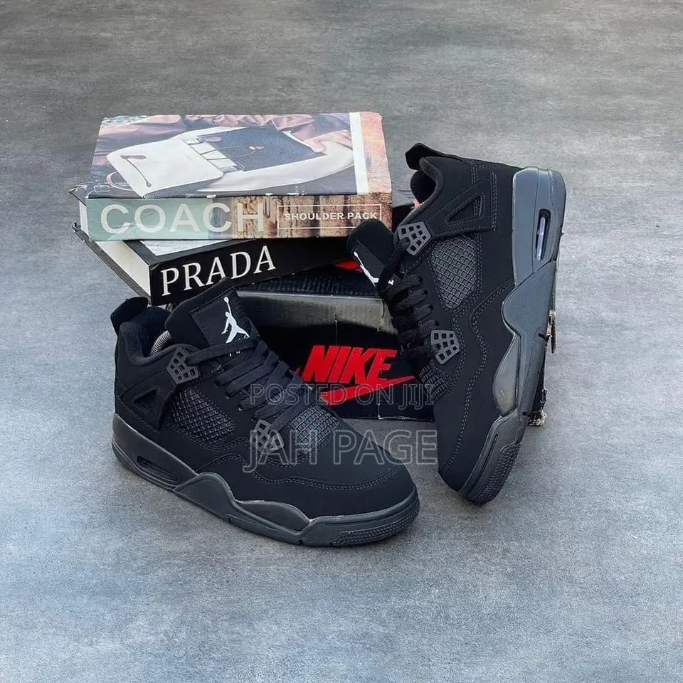 Jordan 4 Black Cat Sneakers