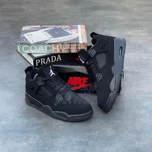 Jordan 4 Black Cat Sneakers