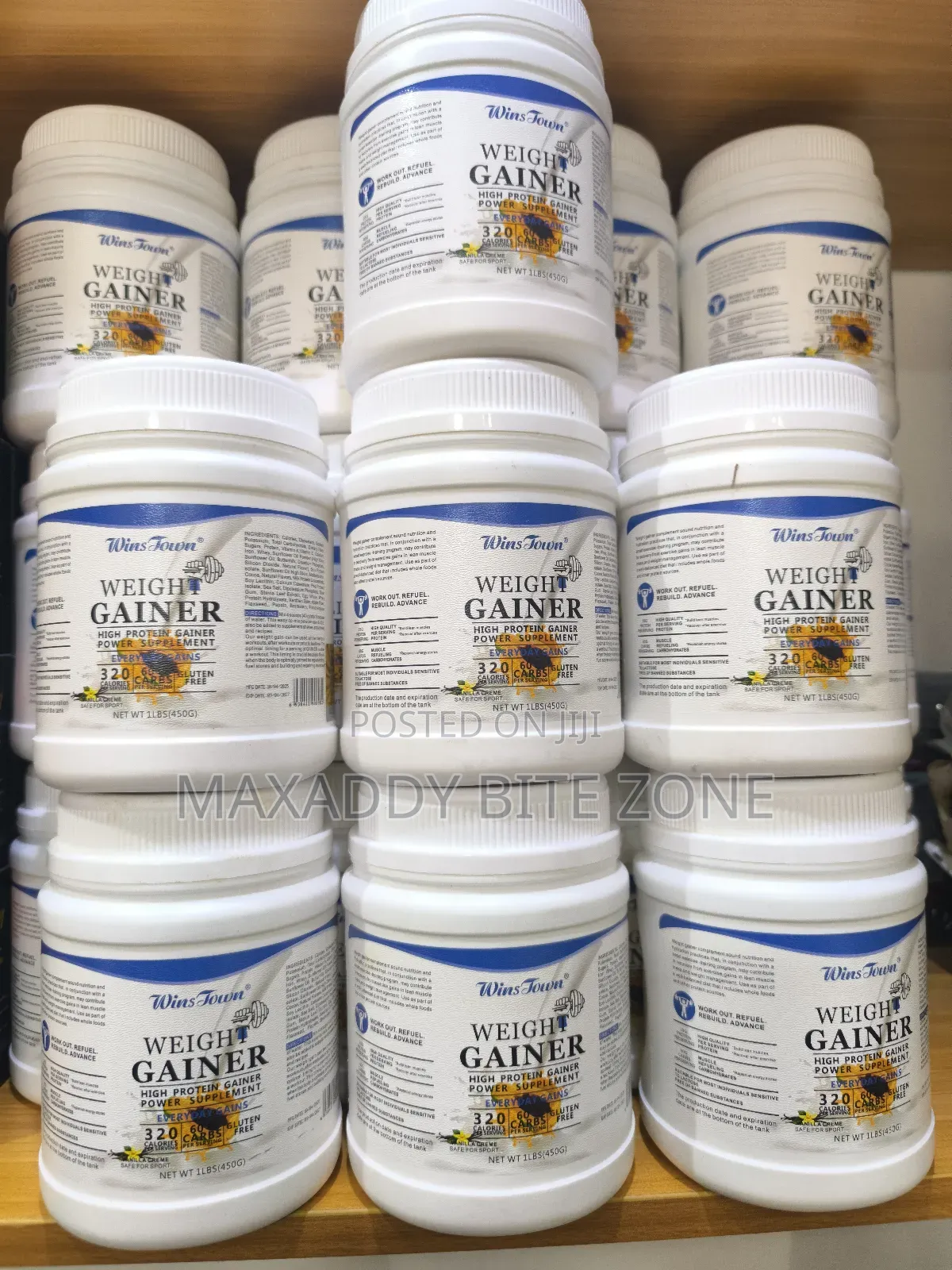 Wins Town Weight Gainer Protein Powder. Super Effective