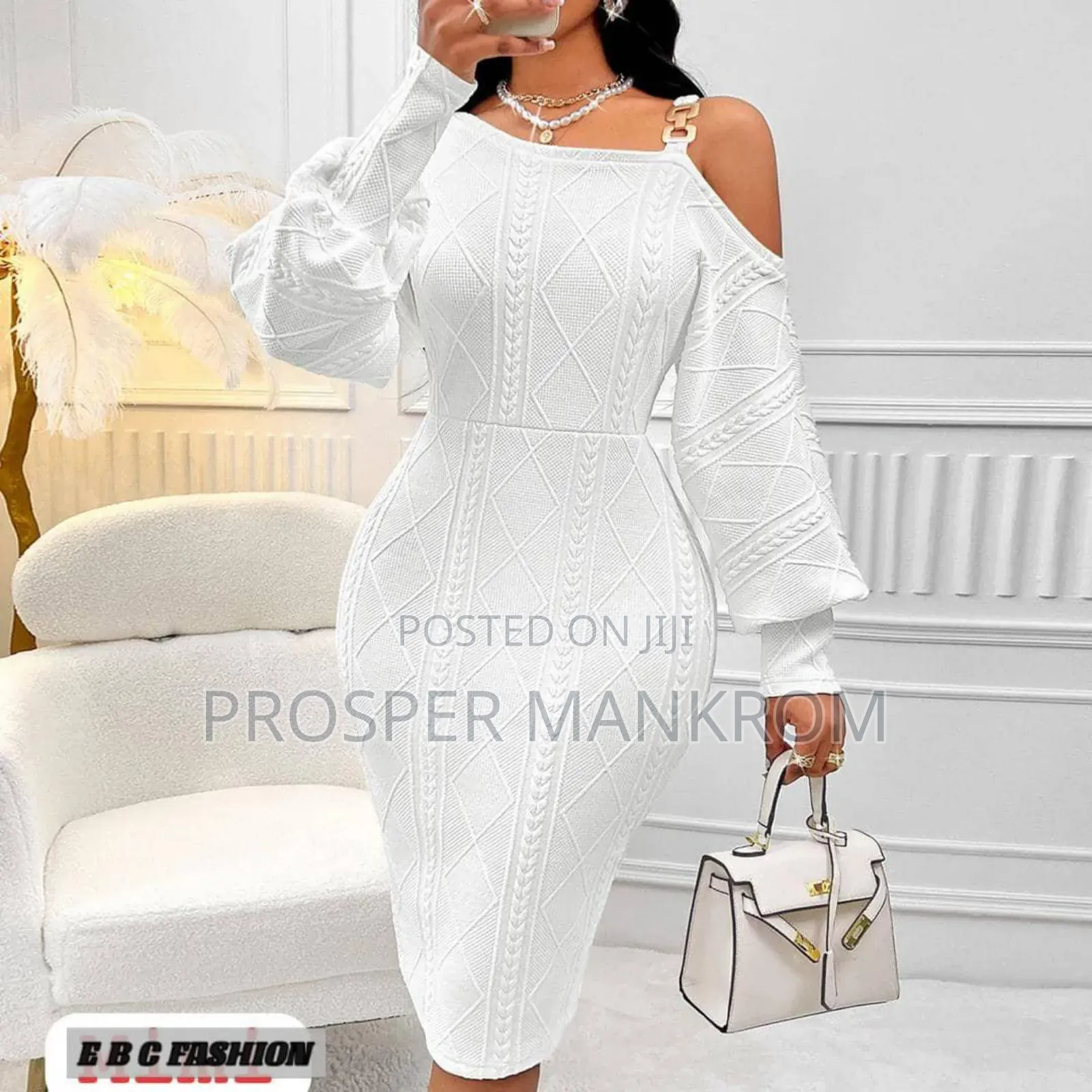 Ladies Dresses in White