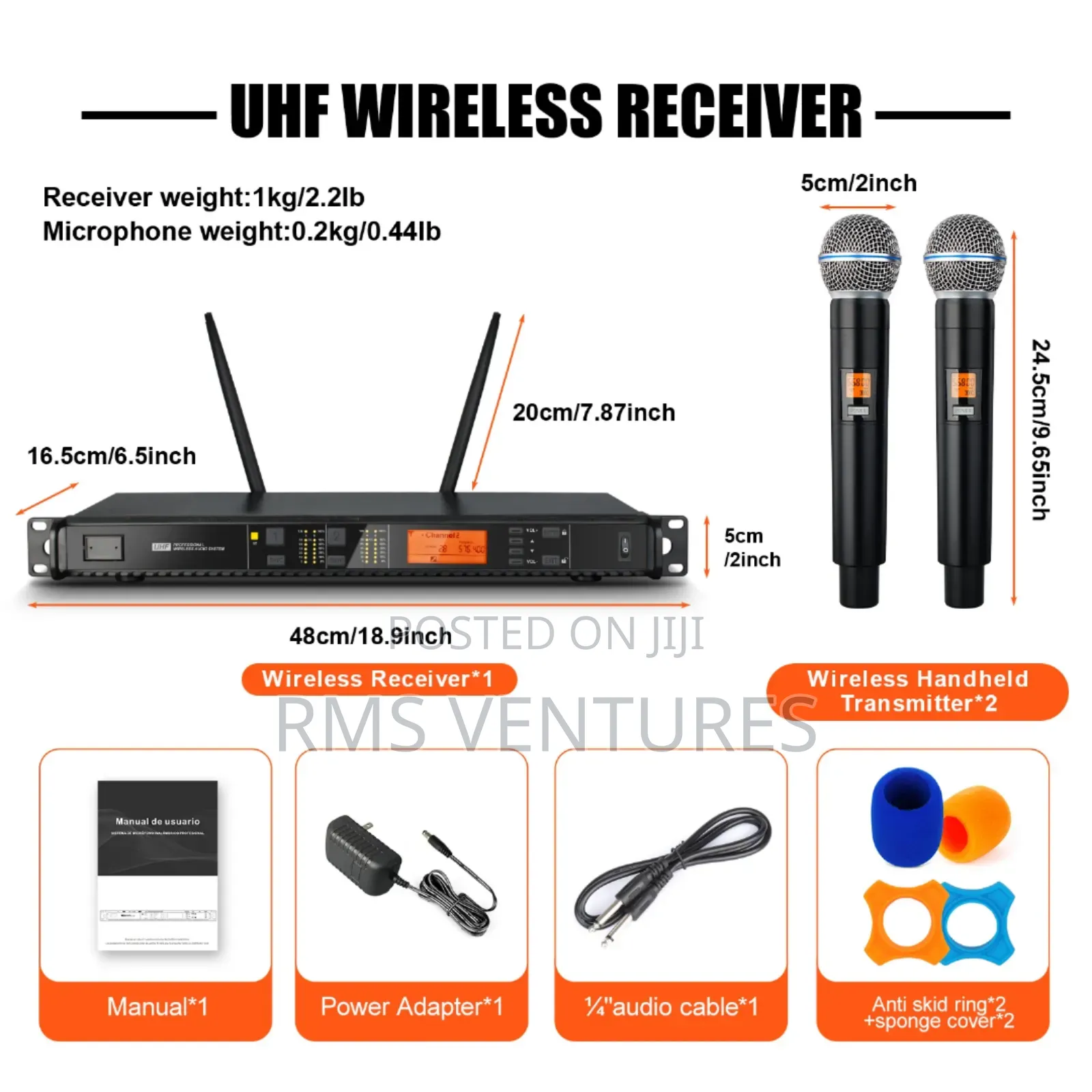 Biner Mic. Wireless Microphone