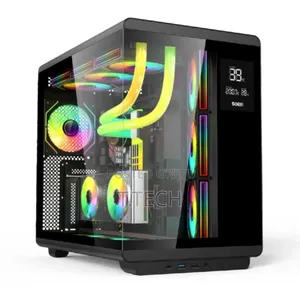 High End LCD Screen Gaming Case With Argb Fans