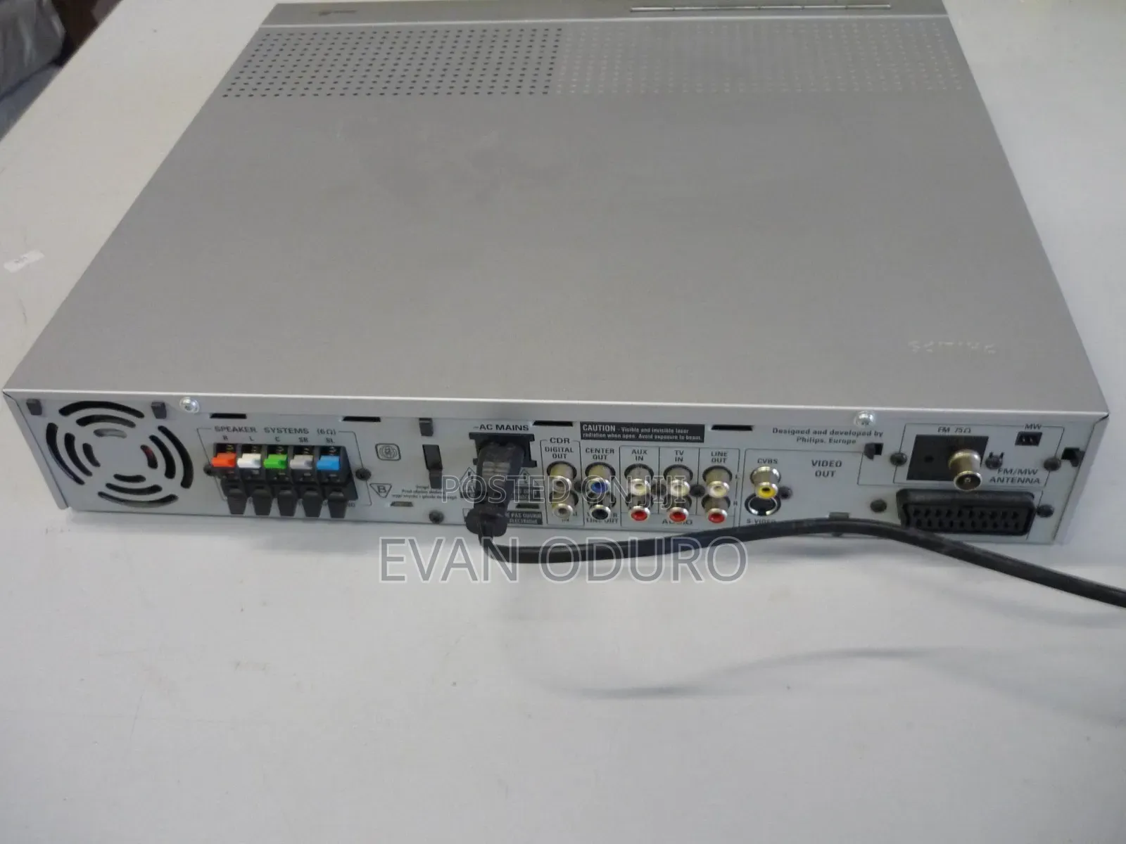Powerful Philips Compact Slim Av Receiver,Bluetooth,Usb,Radio,Dvd