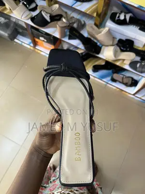 Original Bamboo Short Heel Slipper