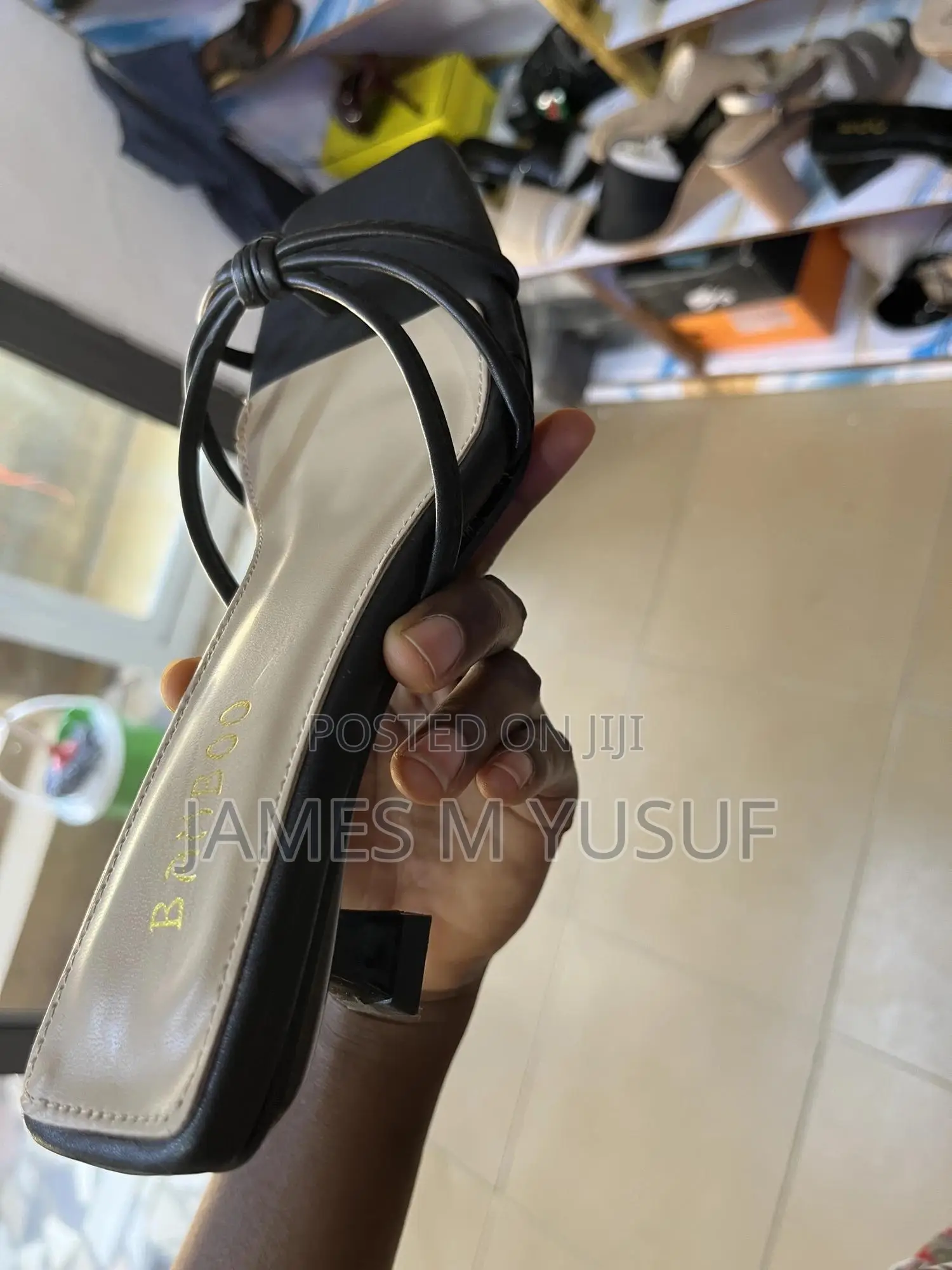 Original Bamboo Short Heel Slipper