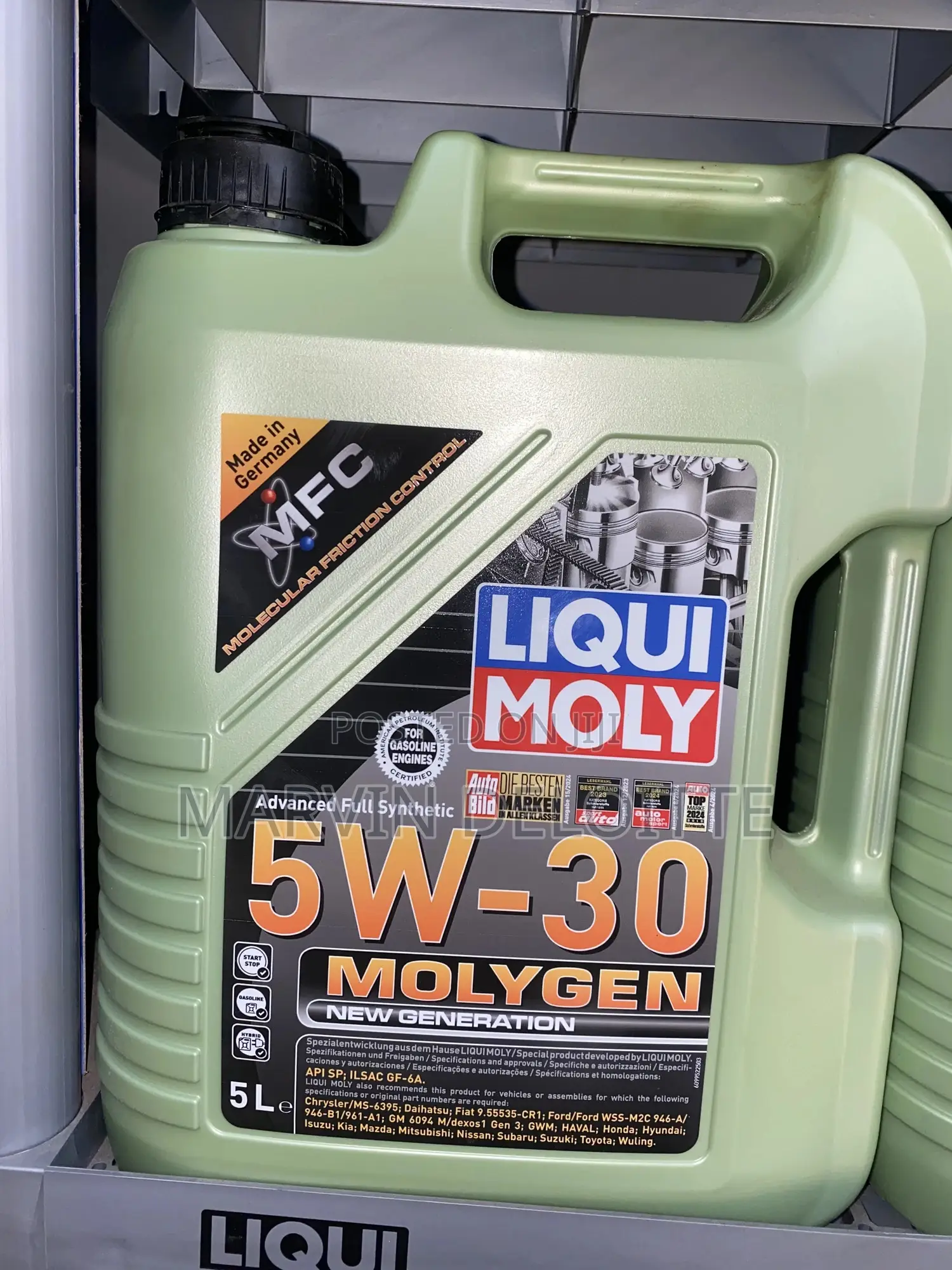 Engine Oil 5l Liqui Moly 5w30 Molygen New Generation