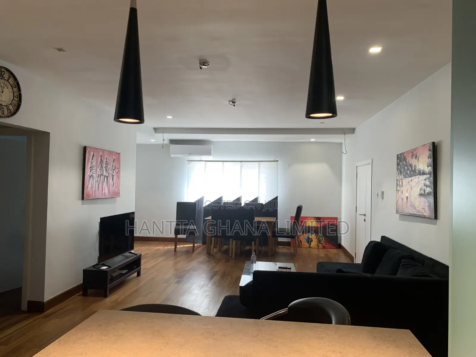 Furnished 3bdrm Apartment in East Legon, Ghana Link Area for rent