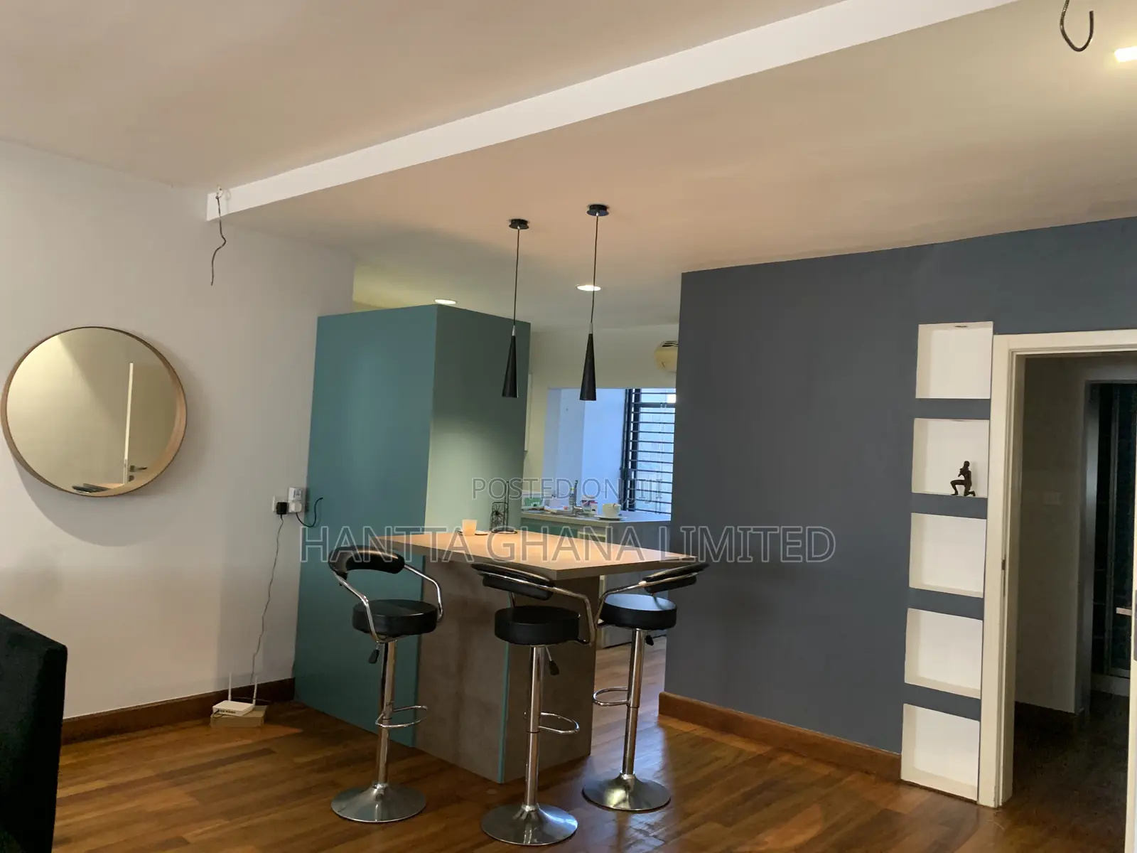 Furnished 3bdrm Apartment in East Legon, Ghana Link Area for rent