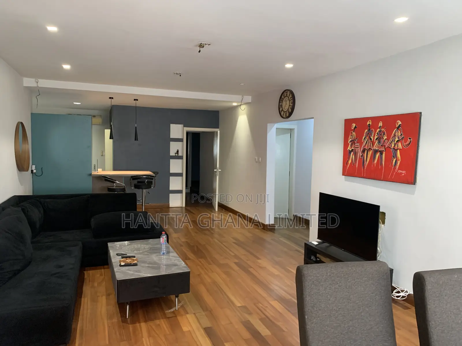 Furnished 3bdrm Apartment in East Legon, Ghana Link Area for rent