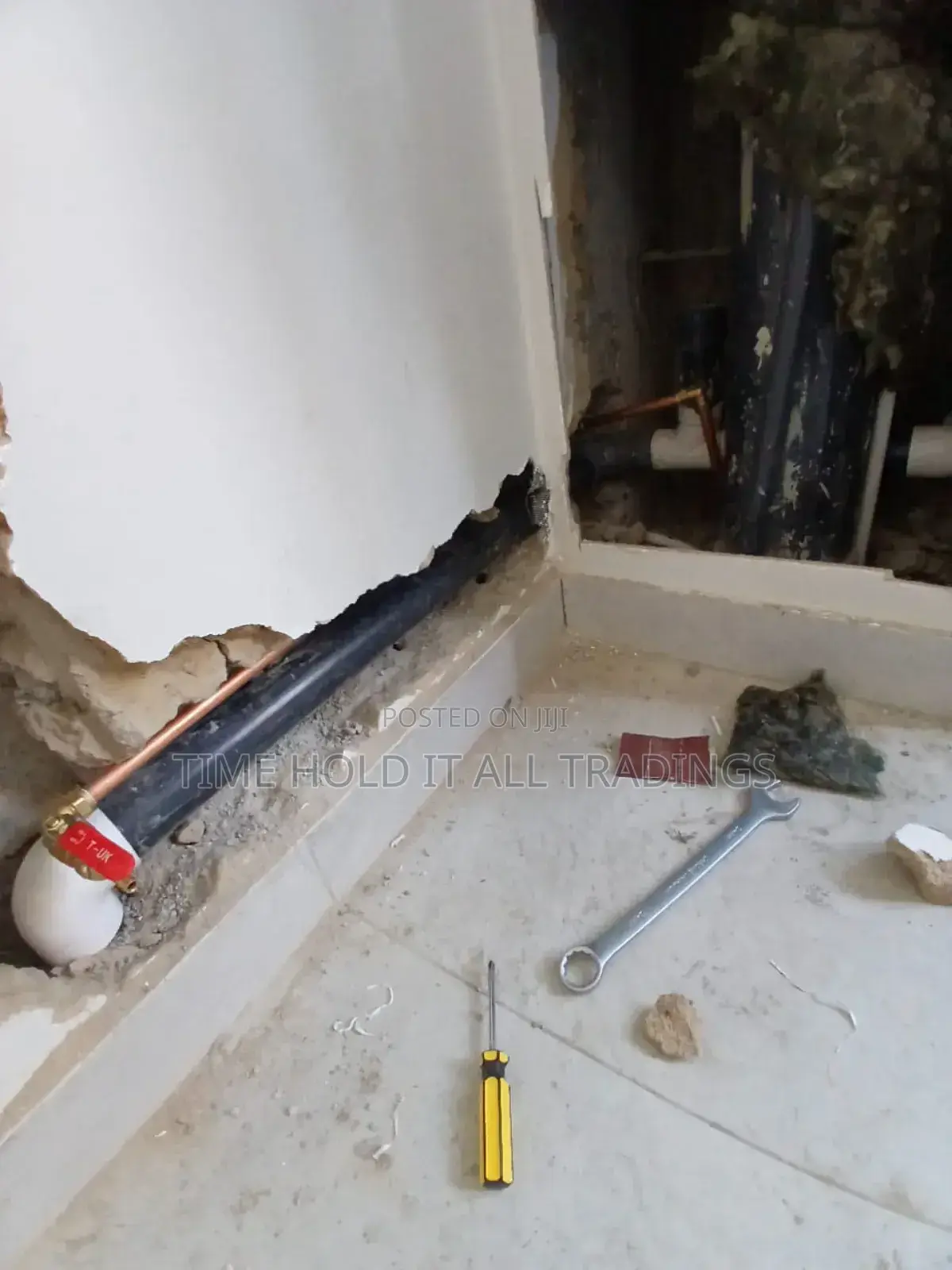 Installation of Domestic Gas Pipe Line