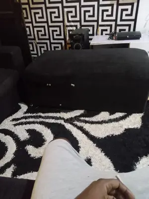 Single Sofa Chair With Long Foot Rest