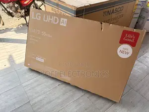 Sleek Lg 55” Ua73 Uhd Television Intelligent, Vivid Modern