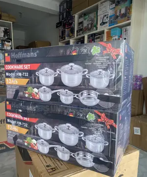 Classy 12pcs Hoffmans Stainless Steel Cookware