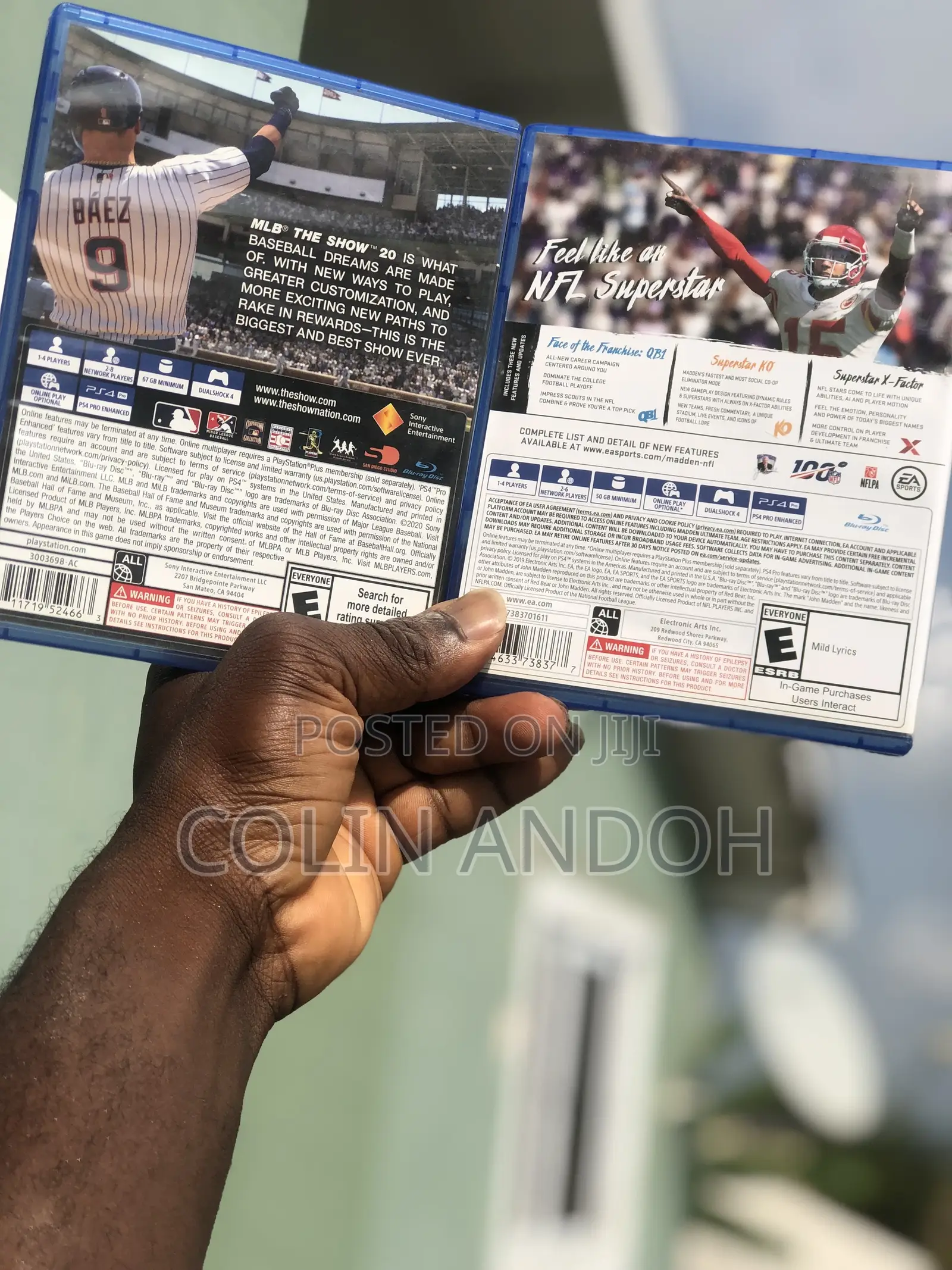 Ps4 Games Bundle: Madden 20 + MLB the Show 20