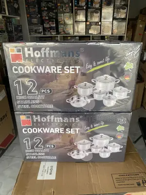 Hoffmans Cookware Set With Saucepan Lid