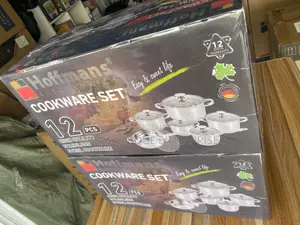 Authentic Hoffmans 12pcs Stainless Steel Cookware Set