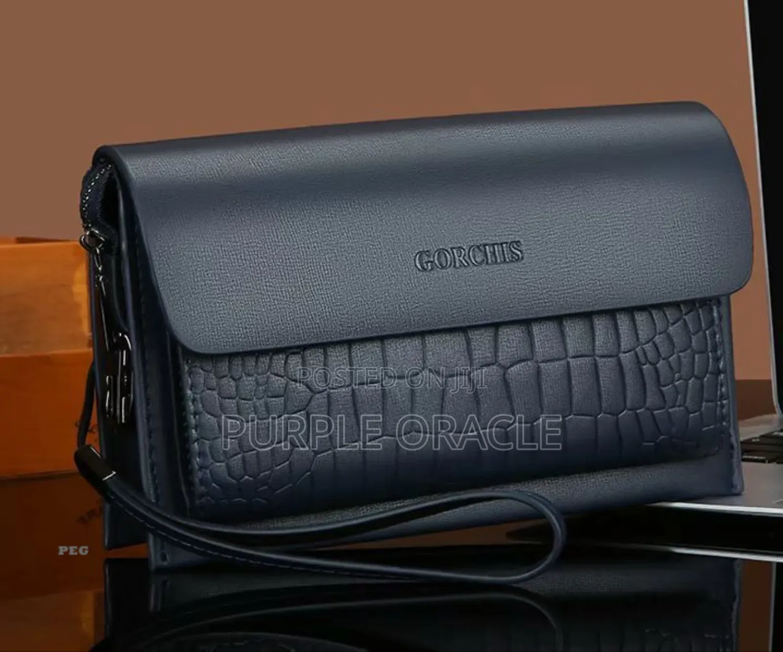 Men's Black Leather Wallet