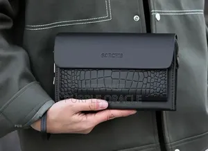 Men's Black Leather Wallet