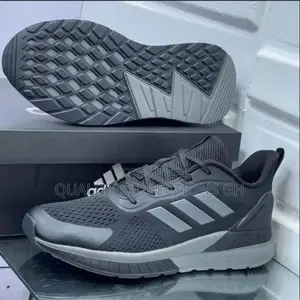 Adidas Black With Ash Stripes