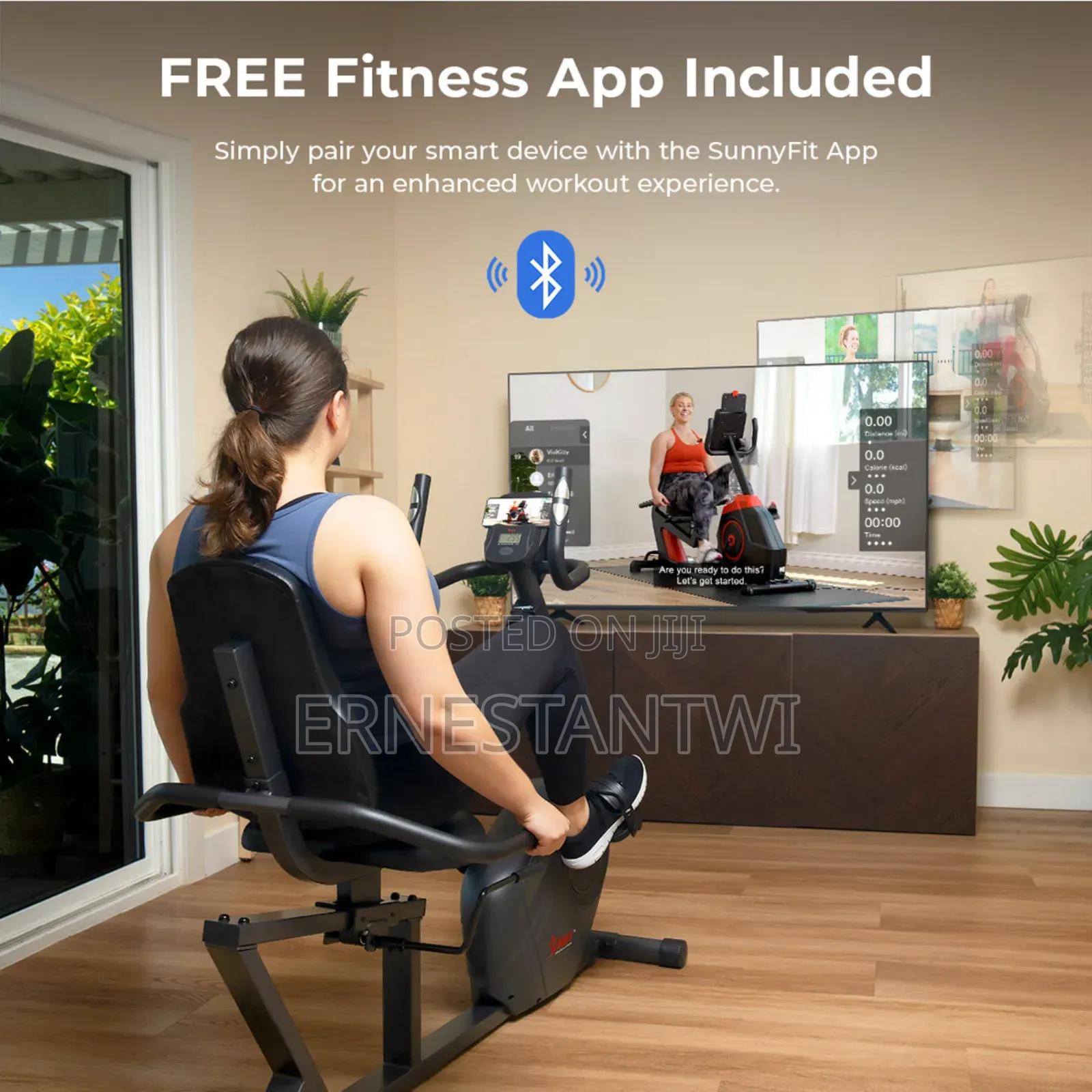Recumbent Bike From Sunny Fitness, Uk