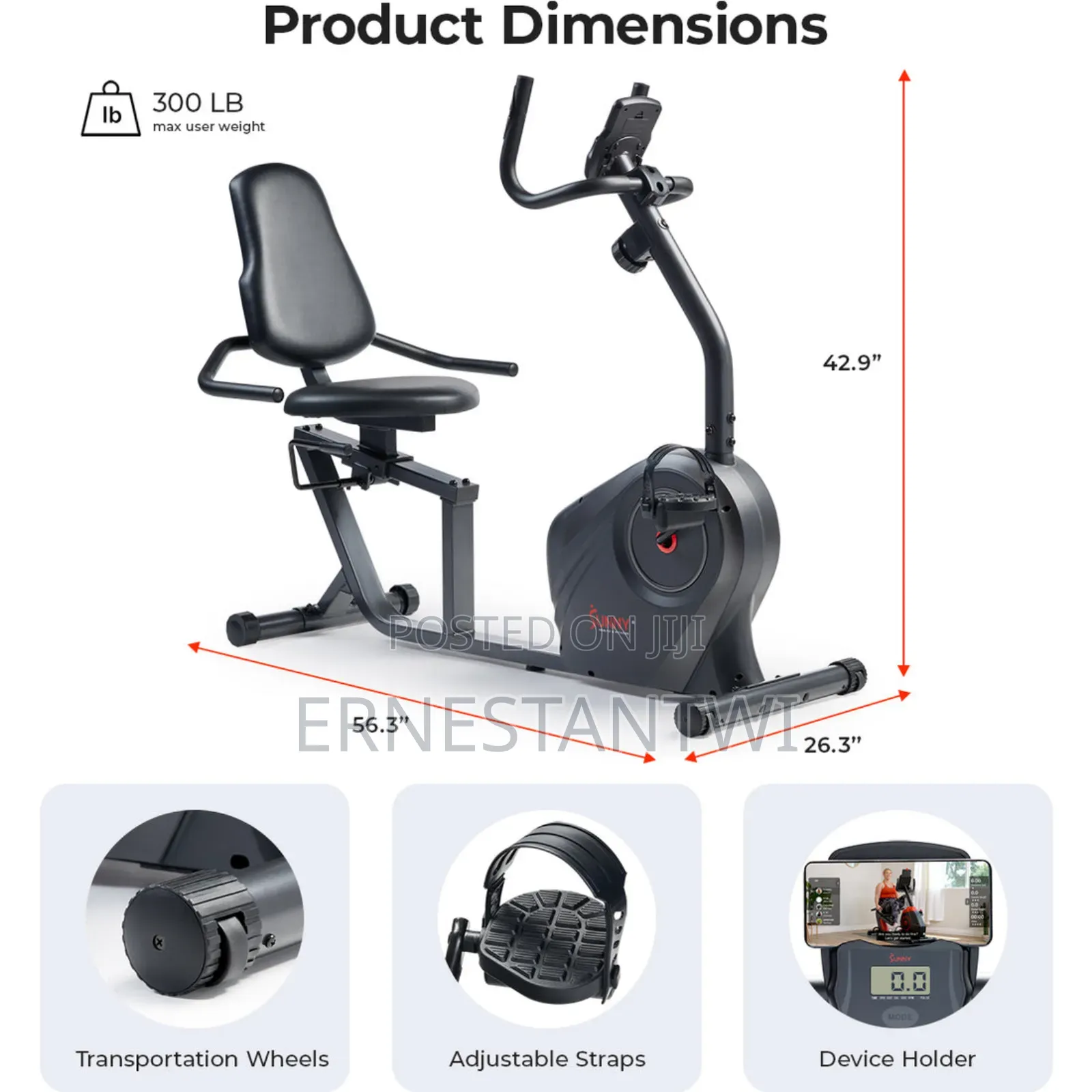 Recumbent Bike From Sunny Fitness, Uk in Achimota - Sports Equipment ...