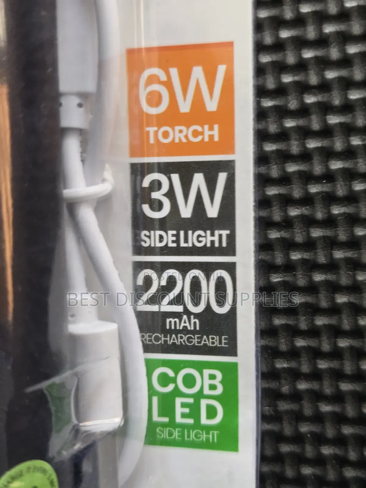 Original Rechargeable Dp Professional Led Flashlight